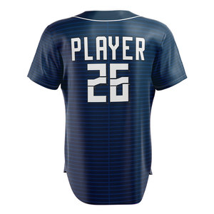 เสื้อเบสบอลผู้หญิงแบบ OEM สั่งทำพิเศษ พิมพ์ลายแบบ Sublimation เต็มตัว ระบายเหงื่อได้ดี ชุดทีมซอฟต์บอลสำหรับสโมสร ทีม และแบรนด์ต่างๆ - Product Image 6