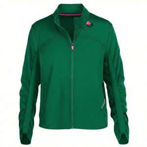 Custom Ruched Sleeve <b>Scrub</b> Jacket Wholesale Performance Medical Uniform Stretch Hospital Wear Professional <b>Tops</b> <b>Scrub</b> Jackets - Product Image 2