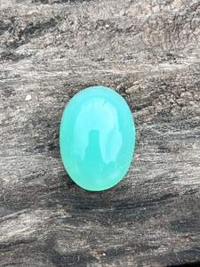 Crisoprasa Natural de Alta Calidad, Gema Suelta en Cabujón, Corte Ovalado, Pulida, para Joyería - Product Image 4