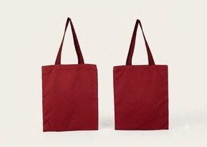 Bolsa de Compras de Lona Portátil QY con Logotipo Personalizado Impreso, Diseño de Puntos, Asa Grande para el Hombro - Product Image 3