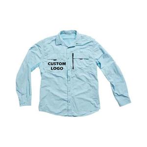 Camiseta de Pesca Moderna y Personalizable de Manga Larga, Impermeable, Cortavientos, Ligera, con Protección Solar UPF 50, de Poliéster/Spandex Sublimado - Product Image 2