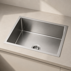 Stainless Steel <b>Kitchen</b> <b>Sink</b> Industrial Single Bowl Durable 304 Grade Basin - Product Image 2