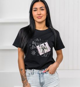 Camiseta de Alta Calidad Personalizable para Mujer, Estampada, Ajustada, Manga Corta, Talla Grande, Transpirable, de Secado Rápido, 100% Algodón - Product Image 1
