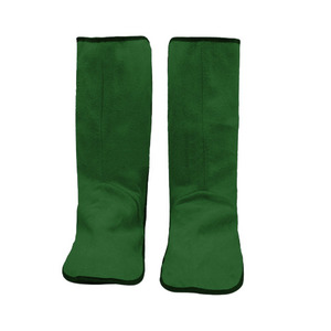 Cubrezapatos de Soldadura de Cuero Vacuno Blanco Premium de Primera Calidad, Resistentes al Calor, Ecológicos, para Trabajos de Bomberos - Product Image 6