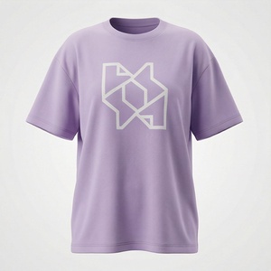 Camiseta Oversize Personalizada para Mujer, de Algodón, con Impresión Serigráfica o Transferencia Térmica, Estilo Urbano, Prenda de Moda - Product Image 1