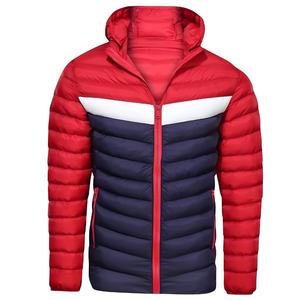Chaqueta de Invierno Acolchada para Hombre, Casual, Personalizable, con Cuello Alto, Relleno de Poliéster Ecológico de 300g, Tela de Felpa - Product Image 1