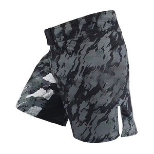Shorts MMA Unisexe Personnalisés en Gros, Sublimation, Muay Thai, Arts Martiaux, Polyester Extensible Quadridirectionnel, Fabrication OEM, Vente en Gros OEM - Product Image 2