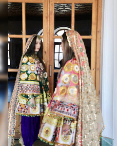 Robes traditionnelles afghanes Kuchi vintage de haute qualité, respirantes, grandes tailles, décontractées, pour mariage et fêtes, robe afghane pour femmes - Product Image 2