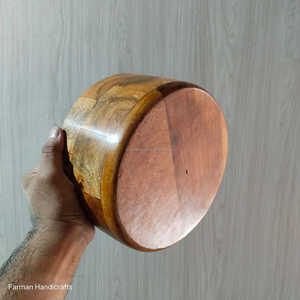 Frutero de Madera de Acacia Maciza Pulida de Primera Calidad, Decoración Rústica para Cocina y Comedor, Duradero y Ecológico para Fiestas - Product Image 6