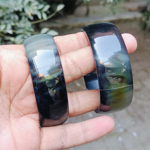 กำไลข้อมือกำไลฮอร์นธรรมชาติทำด้วยมือน้ำหนักเบามีสไตล์สำหรับทุกเพศเครื่องประดับแฟชั่นที่มีรูปแบบที่เป็นเอกลักษณ์สำหรับผู้ชายและผู้หญิง - Product Image 5