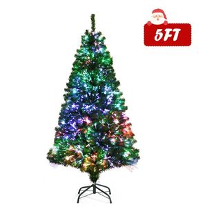 Albero di Natale Artificiale in Fibra Ottica 5/7 Piedi, Elegante e Resistente, Decorazioni Natalizie - Product Image 1