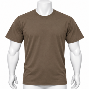 เสื้อยืดสตรีทแวร์คุณภาพสูง ปรับแต่งโลโก้ด้านหน้า แขนสั้น เนื้อผ้าหนา 100% ผ้าฝ้าย สำหรับผู้ชาย สวมใส่สบาย เป็นมิตรกับสิ่งแวดล้อม ระบายอากาศได้ดี - Product Image 5
