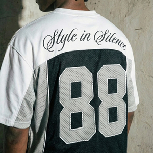 <span class=keywords><strong>Camiseta</strong></span> <span class=keywords><strong>de</strong></span> fútbol americano y alemán para hombre, estilo oversize, <span class=keywords><strong>de</strong></span> malla, deportiva, sin impuestos en EE. UU., <span class=keywords><strong>de</strong></span> fabricantes personalizados. - Product Image 2