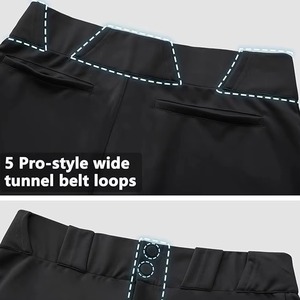 Pantalons de baseball pour hommes de haute qualité, respirants, grandes tailles, vente en gros, logo et design personnalisés, pantalons de baseball pour hommes les plus vendus - Product Image 5