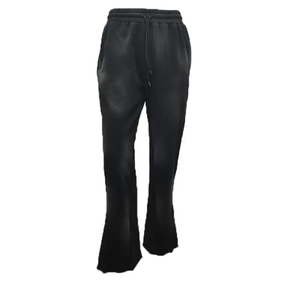 Pantalones Jogger de Secado Rápido con Lavado Ácido para Hombre, Estilo Vintage, Acampanados, con Parches y Elásticos - Product Image 2