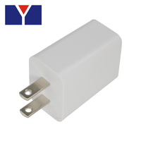 Chargeur mural USB universel portable 5V 1A, prise standard américaine, adaptateur secteur certifié CE FCC