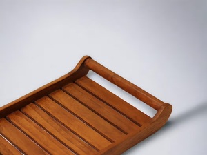 Bandeja de Desayuno de Madera Premium Unicorn Handicrafts con Asas para Café, Té, Aperitivos, Comida, Bebidas, Comedor, Hogar, Restaurante - Product Image 2