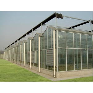 <span class=keywords><strong>Serre</strong></span> commerciale de grande taille avec cadre en aluminium et <span class=keywords><strong>serre</strong></span> de contrôle du climat agricole en <span class=keywords><strong>verre</strong></span> <span class=keywords><strong>trempé</strong></span> - Product Image 2