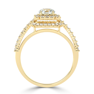 AJRETAIL แหวนทองคำแท้ 14K สำหรับผู้หญิงสไตล์วินเทจ ขนาด 5 - Product Image 4