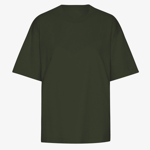 Camiseta de Verano para Mujer, Oversize, de Algodón, Estilo Urbano, de Secado Rápido y Transpirable, con Hombros Caídos, Corte Holgado, Manga Corta - Product Image 4