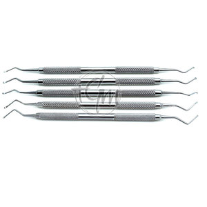 Excavador dental autoclavable de acero inoxidable para la eliminación de caries y limpieza de cavidades - Product Image 3