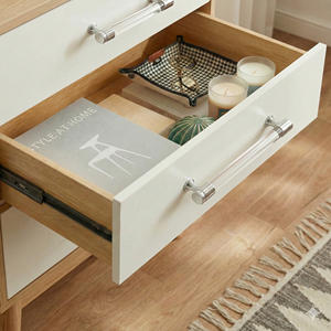 Poignée de meuble en alliage de zinc moderne, tube acrylique, durable et écologique pour armoires de cuisine, meubles de salle à manger, tiroirs, commodes - Product Image 5