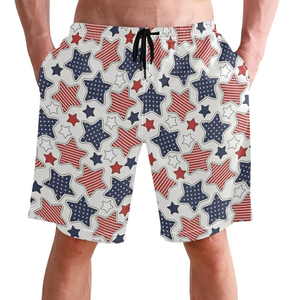 Shorts de bain décontractés pour hommes de haute qualité en gros, nouvelle collection, design personnalisé, séchage rapide, imperméables, respirants, polyester/coton - Product Image 2