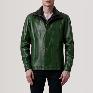 <b>Top</b> Trending Wholesale Price Custom Winter Wear Men <b>Leather</b> Jackets New Arrival In Solid Material With Reasonable Price - Product Image 1