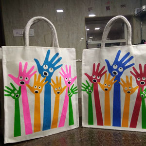 Canvas <b>Storage</b> Tote <b>Bags</b> for Food & Jewelry Multifunctional Foldable 40x40x25cm - Product Image 1