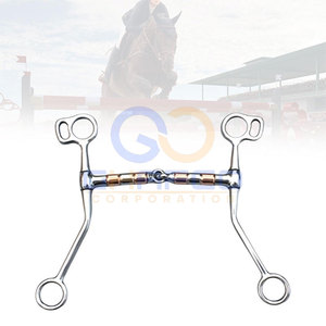 ที่ครอบปากม้าแบบทนทาน อุปกรณ์สัตวแพทย์สำหรับม้า ที่ครอบปากม้าสแตนเลส - Product Image 3
