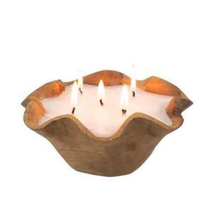 Bol à bougie en bois fait main pour la maison, les mariages, les événements, les cadeaux – Bol à bougie solide en bois naturel pour la table et l'aromathérapie - Product Image 5