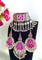 Vente en gros : Derniers modèles de parures de bijoux afghans Kuchi vintage 2026, pour mariage et fêtes, bijoux afghans faits à la main pour femmes