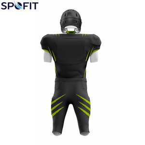 Modern American Football Team Uniform Designed with Durable Polyester Fabric for Professional Players and Club Performance - Product Image 3
