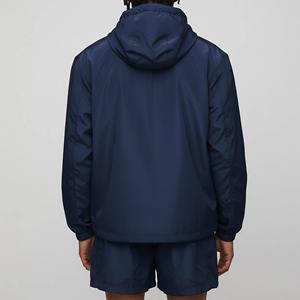 Nouvel ensemble short et sweat à capuche zippé en nylon coupe-vent imprimé personnalisé pour homme, léger, respirant et à séchage rapide, collection été 2025 - Product Image 3