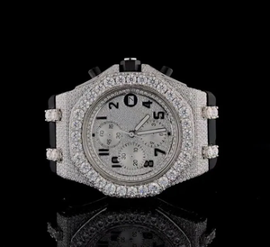 Best Selling Hip Hop Customized Iced Out Lab Grown Diamond <b>Watch</b> for <b>Men</b> VVS Diamond <b>Watch</b> Gift - Product Image 6