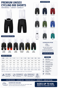 Cuissardes de cyclisme haut de gamme à compression élevée pour hommes et femmes – Cuissardes athlétiques respirantes et anti-humidité en mélange Spandex-Nylon - Product Image 6