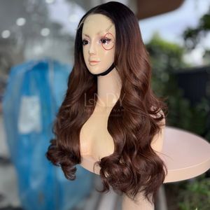 Perruque Lace Front Cheveux Humains Vietnamiens 100% Naturels de Qualité Supérieure, Cheveux Ondulés - Product Image 4