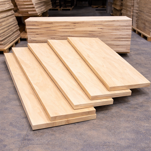 Plan de travail en bois massif à jointures à languettes, direct usine, pour cuisine, table, bureau, meubles – Fiable et durable - Product Image 2