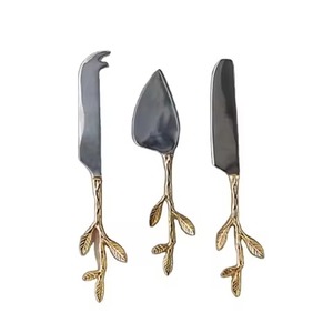 Juego de Cuchillos para Servir Queso de Lujo, Herramientas de Acero Inoxidable para Cortar Queso, Kit de Servicio para Cocina y Comedor, Vajilla - Product Image 2