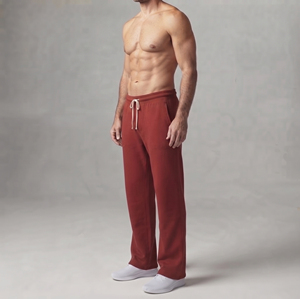 Men Customized Flare Leg Sweat Pants Yoga Workout Wear <b>Drawstring</b> <b>Trouser</b> Long Length Back Pocket <b>Trouser</b> Pajama Winter Wear - Product Image 6