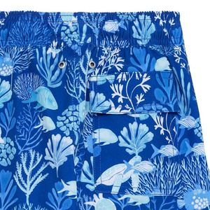 กางเกงว่ายน้ำชายแบบแห้งเร็ว สไตล์ไฮสตรีท ผ้าเนื้อแน่น เหมาะสำหรับชายหาด กางเกงขาสั้นสำหรับว่ายน้ำ ชุดว่ายน้ำฤดูร้อน กันน้ำ - Product Image 4