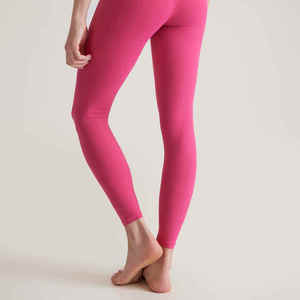 Affordable Women’s Custom Logo <b>Leggings</b> Mid Waist Solid <b>Pattern</b> Spandex Nylon Butt Fitness Pants Style High Quality New Design - Product Image 6