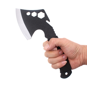 Hatchet With Carbon Steel Blade Black <b>Handle</b> For Firewood Splitting - Product Image 2