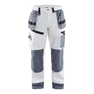 Pantalons de travail personnalisés pour la sécurité au travail, avec tissu respirant et design durable pour les travaux lourds, avec expédition et livraison - Product Image 1