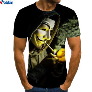 Camiseta para Hombre, Camisetas con Gráficos, Poliéster, Camiseta Digital Personalizada, Impresión por Sublimación 3D, Camisetas Divertidas Personalizadas para Hombre - Product Image 1