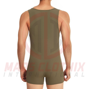 Venta al por Mayor de Singletes de Lucha Libre con Nuevo Diseño en Grandes Cantidades, Ligeros, de Secado Rápido, Color Personalizado, Singletes de Lucha Libre para Hombre - Product Image 3