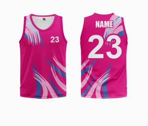 Maillot de basketball en jersey brodé de haute qualité, respirant et anti-humidité, avec impression par transfert thermique, vente en gros - Product Image 6