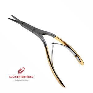 Ciseaux à septum Caplan 20,5 cm, à lame angulaire dentelée en carbure de tungstène, instrument chirurgical de rhinoplastie - Product Image 1