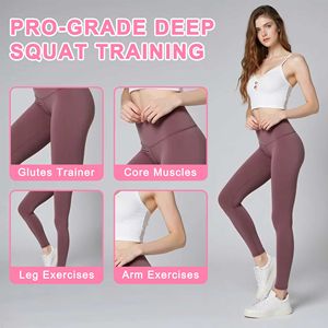 Macchina per Squat Profondi per Allenamento Glutei a Casa con Bande di Resistenza, Attrezzatura per Allenamento Core e Gambe - Product Image 2