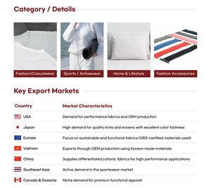 TELA CATIÓNICA: Tela de primera calidad 100% coreana para el hogar con colores de dos tonos y tecnología de teñido dual. - Product Image 4